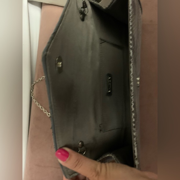 Snake print heels size 6 with matching clutch - Picture 11 of 13